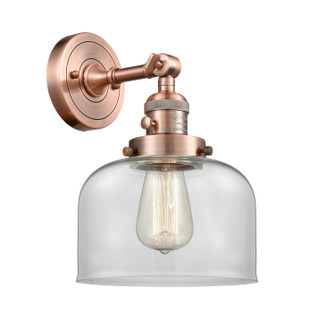 Franklin Restoration One Light Wall Sconce in Antique Copper (405|203SW-AC-G72)