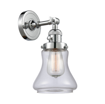 Franklin Restoration One Light Wall Sconce in Polished Chrome (405|203SW-PC-G192)