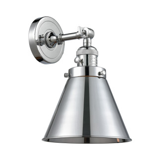 Franklin Restoration One Light Wall Sconce in Polished Chrome (405|203SW-PC-M13-PC)