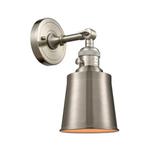 Franklin Restoration One Light Wall Sconce in Brushed Satin Nickel (405|203SW-SN-M9-SN)