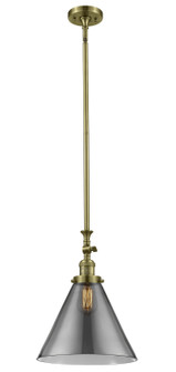 Franklin Restoration LED Mini Pendant in Antique Brass (405|206-AB-G43-L-LED)