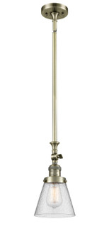 Franklin Restoration LED Mini Pendant in Antique Brass (405|206-AB-G64-LED)