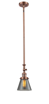 Franklin Restoration LED Mini Pendant in Antique Copper (405|206-AC-G63-LED)