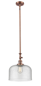 Franklin Restoration LED Mini Pendant in Antique Copper (405|206-AC-G74-L-LED)