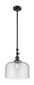 Franklin Restoration LED Mini Pendant in Matte Black (405|206-BK-G74-L-LED)