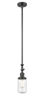 Franklin Restoration One Light Mini Pendant in Oil Rubbed Bronze (405|206-OB-G314)