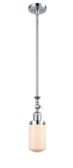 Franklin Restoration One Light Mini Pendant in Polished Chrome (405|206-PC-G311)