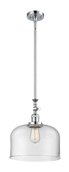 Franklin Restoration LED Mini Pendant in Polished Chrome (405|206-PC-G72-L-LED)