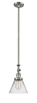 Franklin Restoration LED Mini Pendant in Brushed Satin Nickel (405|206-SN-G42-LED)