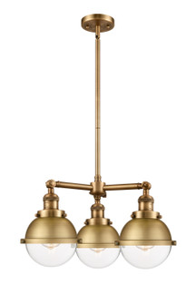 Franklin Restoration LED Chandelier in Brushed Brass (405|207-BB-HFS-62-BB-LED)