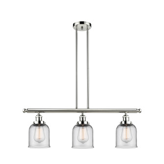 Franklin Restoration Three Light Island Pendant in Polished Nickel (405|213-PN-G52)