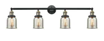 Franklin Restoration Four Light Bath Vanity in Black Antique Brass (405|215-BAB-G58)