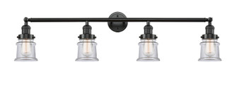 Franklin Restoration Four Light Bath Vanity in Oil Rubbed Bronze (405|215-OB-G182S)