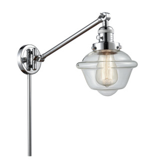 Franklin Restoration One Light Swing Arm Lamp in Polished Chrome (405|237-PC-G532)