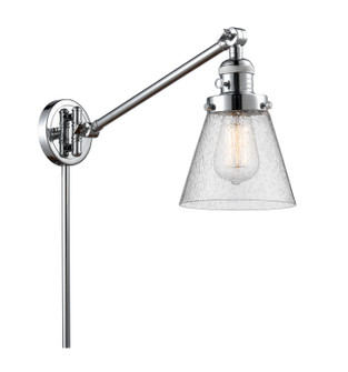 Franklin Restoration One Light Swing Arm Lamp in Polished Chrome (405|237-PC-G64)