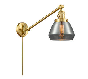 Franklin Restoration One Light Swing Arm Lamp in Satin Gold (405|237-SG-G173)