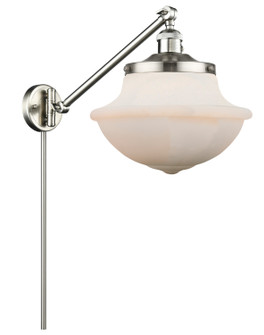 Franklin Restoration One Light Swing Arm Lamp in Brushed Satin Nickel (405|237-SN-G541)