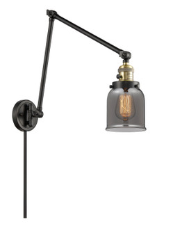 Franklin Restoration One Light Swing Arm Lamp in Black Antique Brass (405|238-BAB-G53)