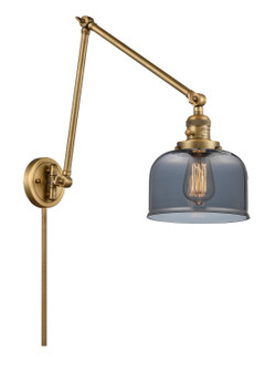 Franklin Restoration One Light Swing Arm Lamp in Brushed Brass (405|238-BB-G73)