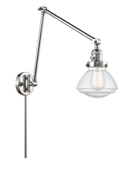 Franklin Restoration LED Swing Arm Lamp in Polished Chrome (405|238-PC-G324-LED)