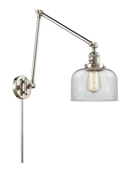 Franklin Restoration One Light Swing Arm Lamp in Polished Nickel (405|238-PN-G72)