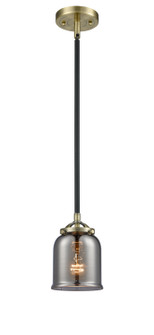 Nouveau One Light Mini Pendant in Black Antique Brass (405|284-1S-BAB-G53)