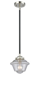 Nouveau One Light Mini Pendant in Black Polished Nickel (405|284-1S-BPN-G534)