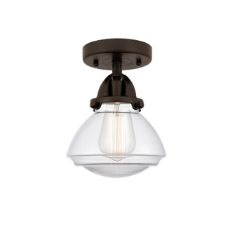 Nouveau 2 One Light Semi-Flush Mount in Oil Rubbed Bronze (405|288-1C-OB-G322)