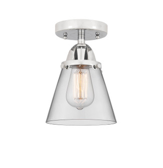 Nouveau 2 One Light Semi-Flush Mount in Polished Chrome (405|288-1C-PC-G62)