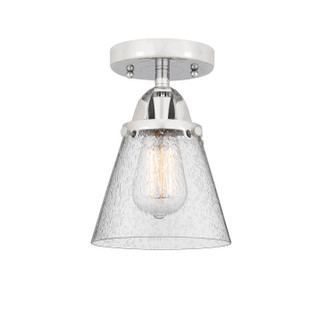 Nouveau 2 One Light Semi-Flush Mount in Polished Chrome (405|288-1C-PC-G64)