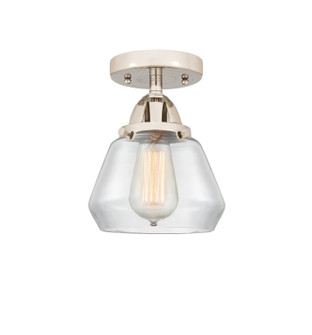 Nouveau 2 One Light Semi-Flush Mount in Polished Nickel (405|288-1C-PN-G172)