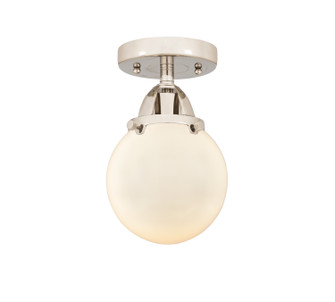 Nouveau 2 One Light Semi-Flush Mount in Polished Nickel (405|288-1C-PN-G201-6)