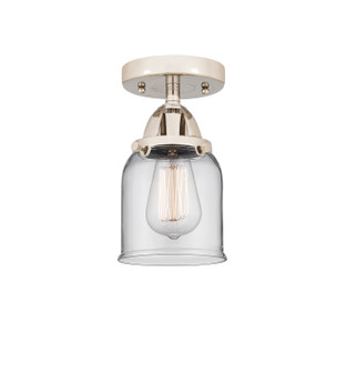 Nouveau 2 One Light Semi-Flush Mount in Polished Nickel (405|288-1C-PN-G52)