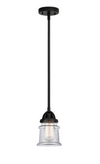 Nouveau 2 LED Mini Pendant in Matte Black (405|288-1S-BK-G182S-LED)