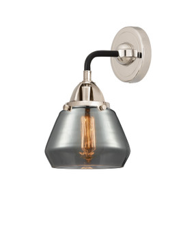 Nouveau 2 One Light Wall Sconce in Black Polished Nickel (405|288-1W-BPN-G173)