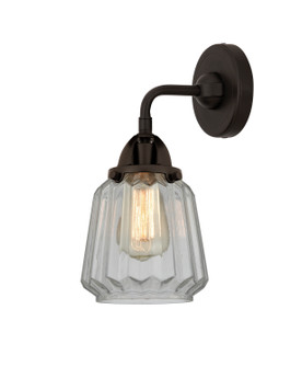Nouveau 2 One Light Wall Sconce in Oil Rubbed Bronze (405|288-1W-OB-G142)