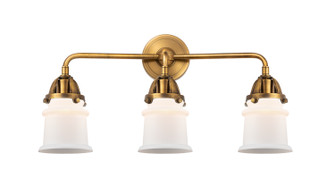 Nouveau 2 Three Light Bath Vanity in Brushed Brass (405|288-3W-BB-G181S)