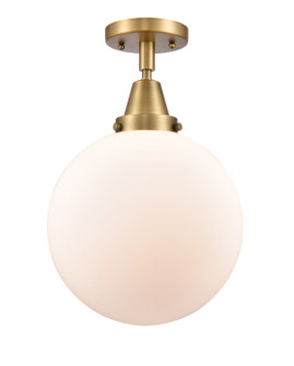 Caden LED Flush Mount in Brushed Brass (405|447-1C-BB-G201-10-LED)