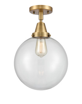 Caden LED Flush Mount in Brushed Brass (405|447-1C-BB-G202-10-LED)