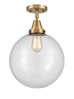 Caden LED Flush Mount in Brushed Brass (405|447-1C-BB-G202-12-LED)