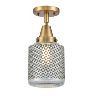 Caden LED Flush Mount in Brushed Brass (405|447-1C-BB-G262-LED)