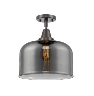 Caden One Light Flush Mount in Oil Rubbed Bronze (405|447-1C-OB-G73-L)