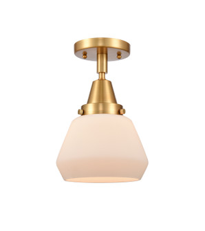 Caden One Light Flush Mount in Satin Gold (405|447-1C-SG-G171)