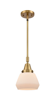 Caden LED Mini Pendant in Brushed Brass (405|447-1S-BB-G171-LED)