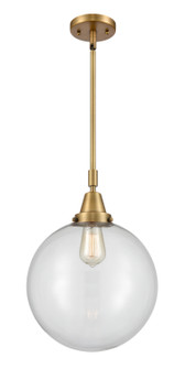 Caden LED Mini Pendant in Brushed Brass (405|447-1S-BB-G202-12-LED)