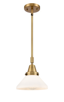 Caden One Light Mini Pendant in Brushed Brass (405|447-1S-BB-G4471)