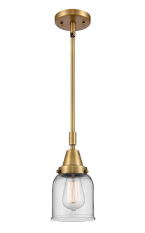 Caden One Light Mini Pendant in Brushed Brass (405|447-1S-BB-G52)