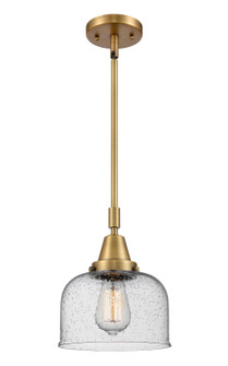 Caden LED Mini Pendant in Brushed Brass (405|447-1S-BB-G74-LED)
