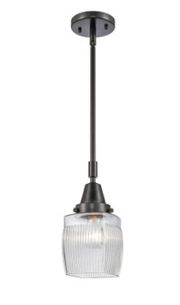 Caden One Light Mini Pendant in Matte Black (405|447-1S-BK-G302)