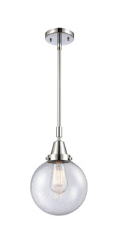 Caden One Light Mini Pendant in Polished Chrome (405|447-1S-PC-G204-8)